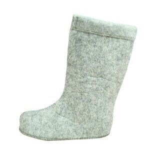 LL Bean Gray Wool Warm Replacement Boot Liner Inserts Size 1